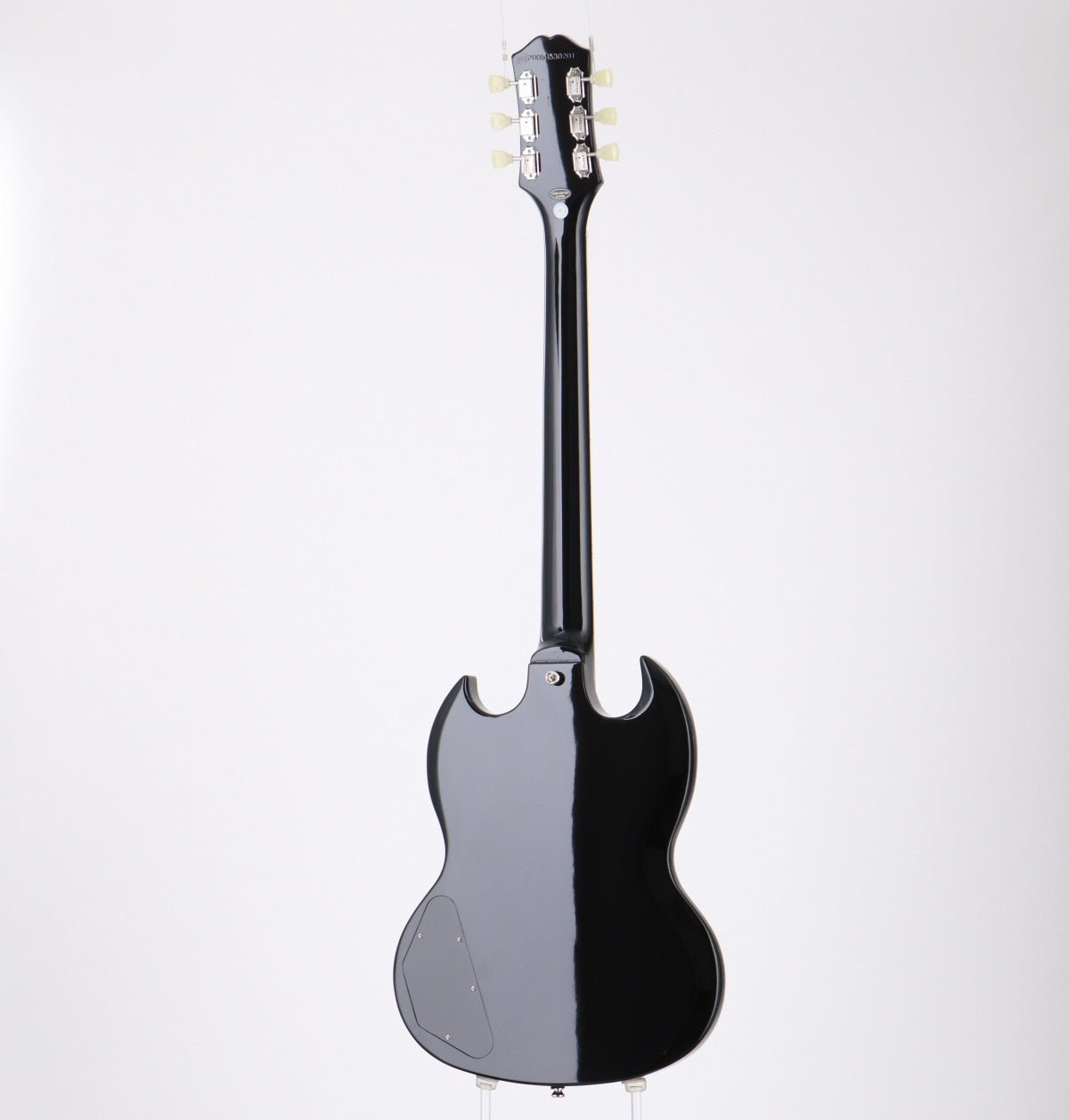 [SN 20051530201] USED Epiphone / Inspired by Gibson SG Standard Ebony [06]