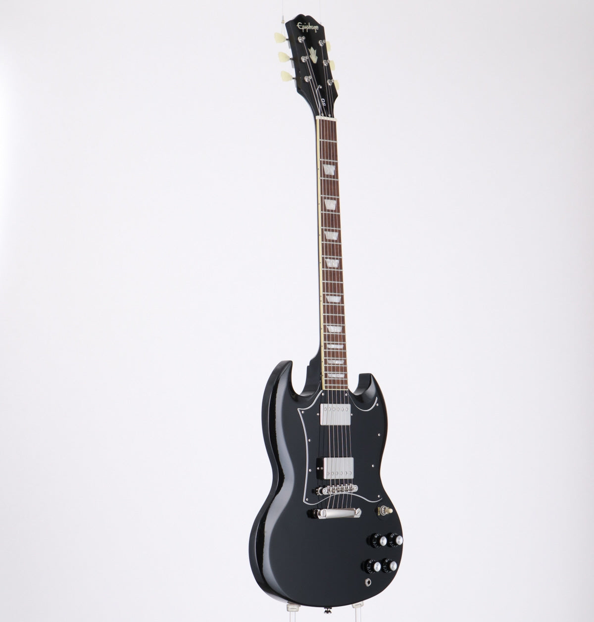 [SN 20051530201] USED Epiphone / Inspired by Gibson SG Standard Ebony [06]