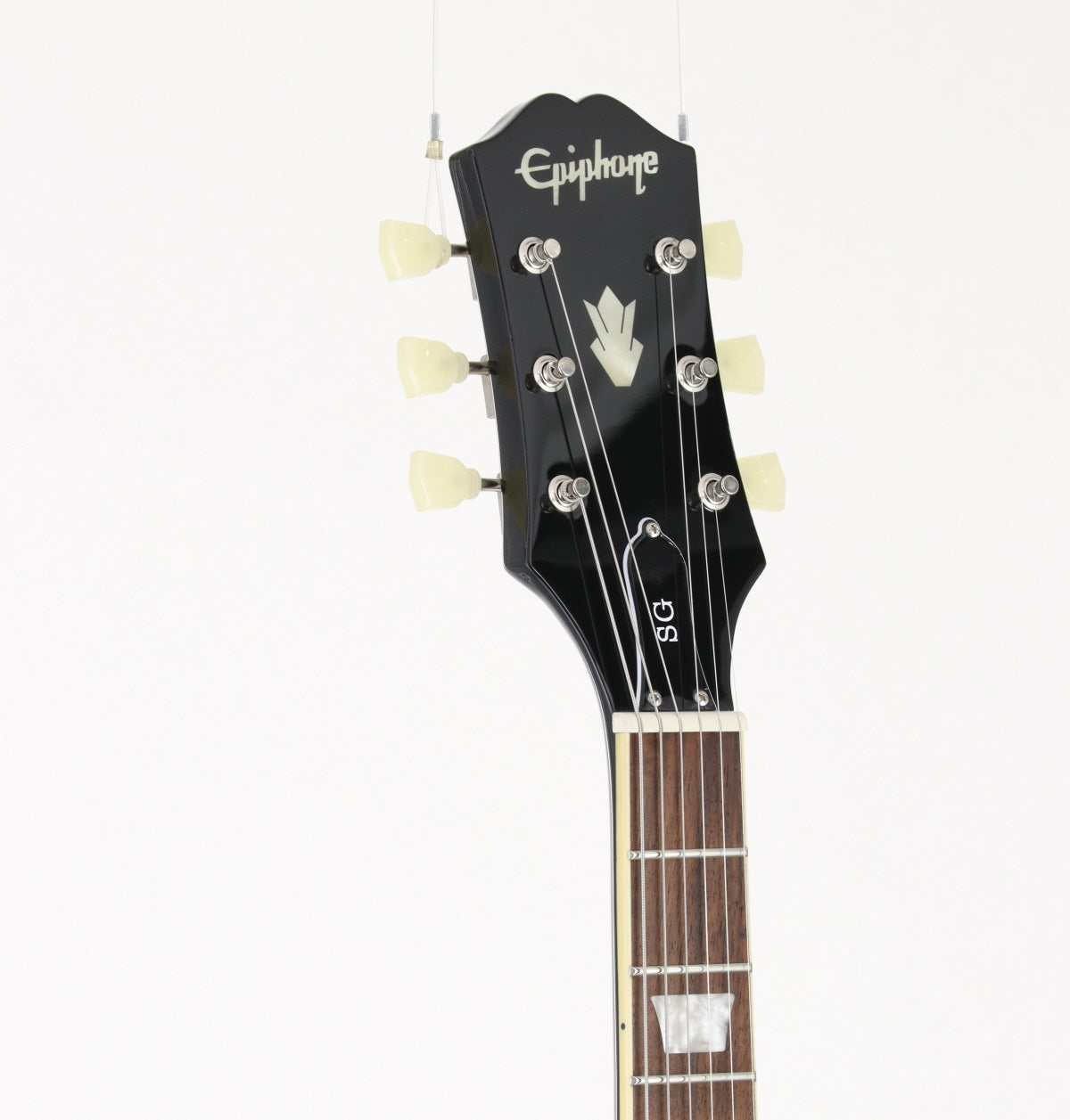 [SN 20051530201] USED Epiphone / Inspired by Gibson SG Standard Ebony [06]