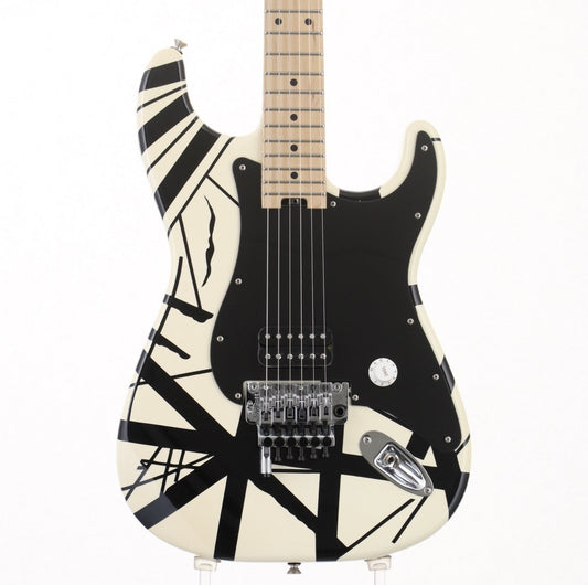 [SN EVH1402975] USED EVH / Striped Series White With Black Stripes 2016 [09]