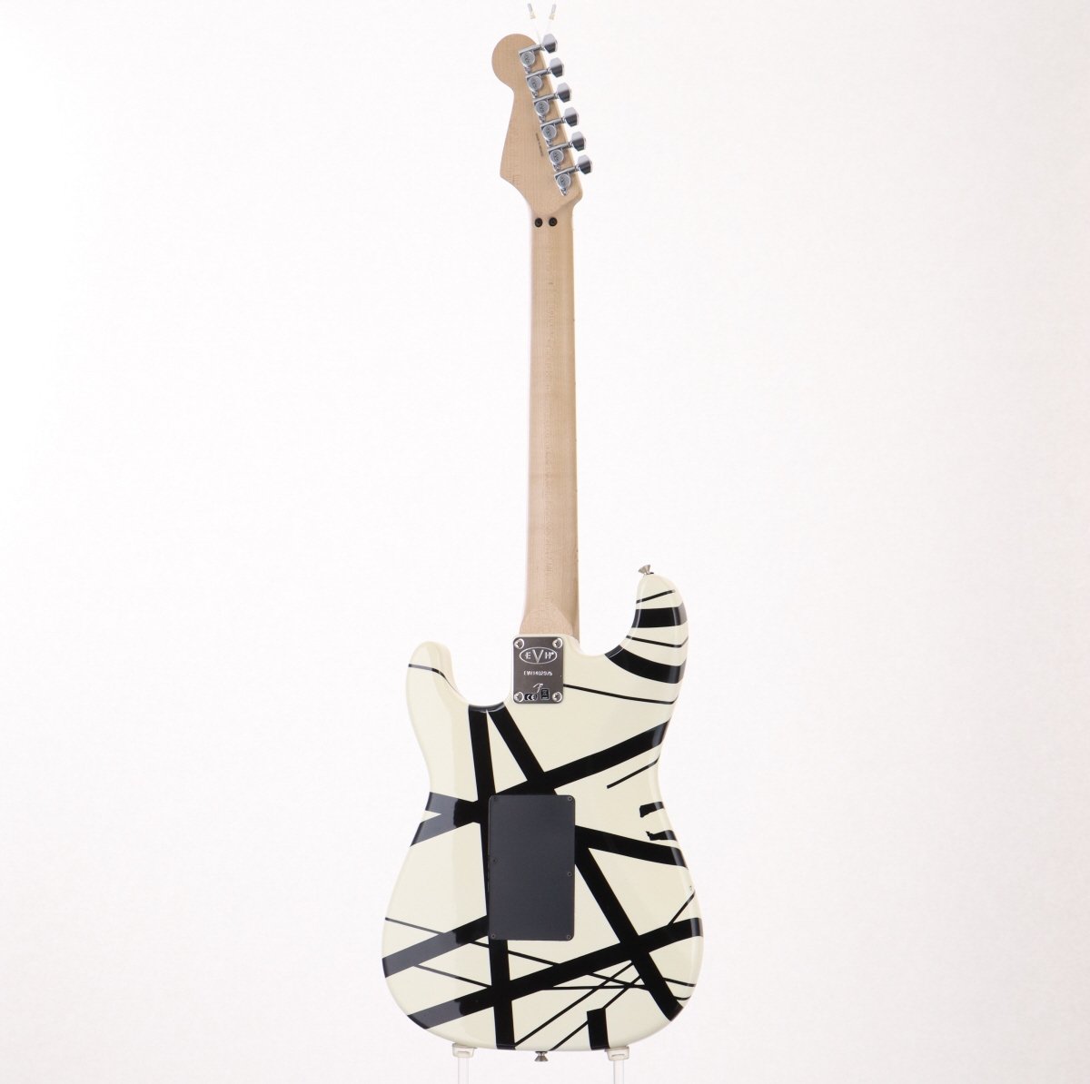 [SN EVH1402975] USED EVH / Striped Series White With Black Stripes 2016 [09]