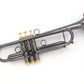 [SN 123821] USED Queen Brass / Trumpet ZORRO Black Nickel Finish [09]