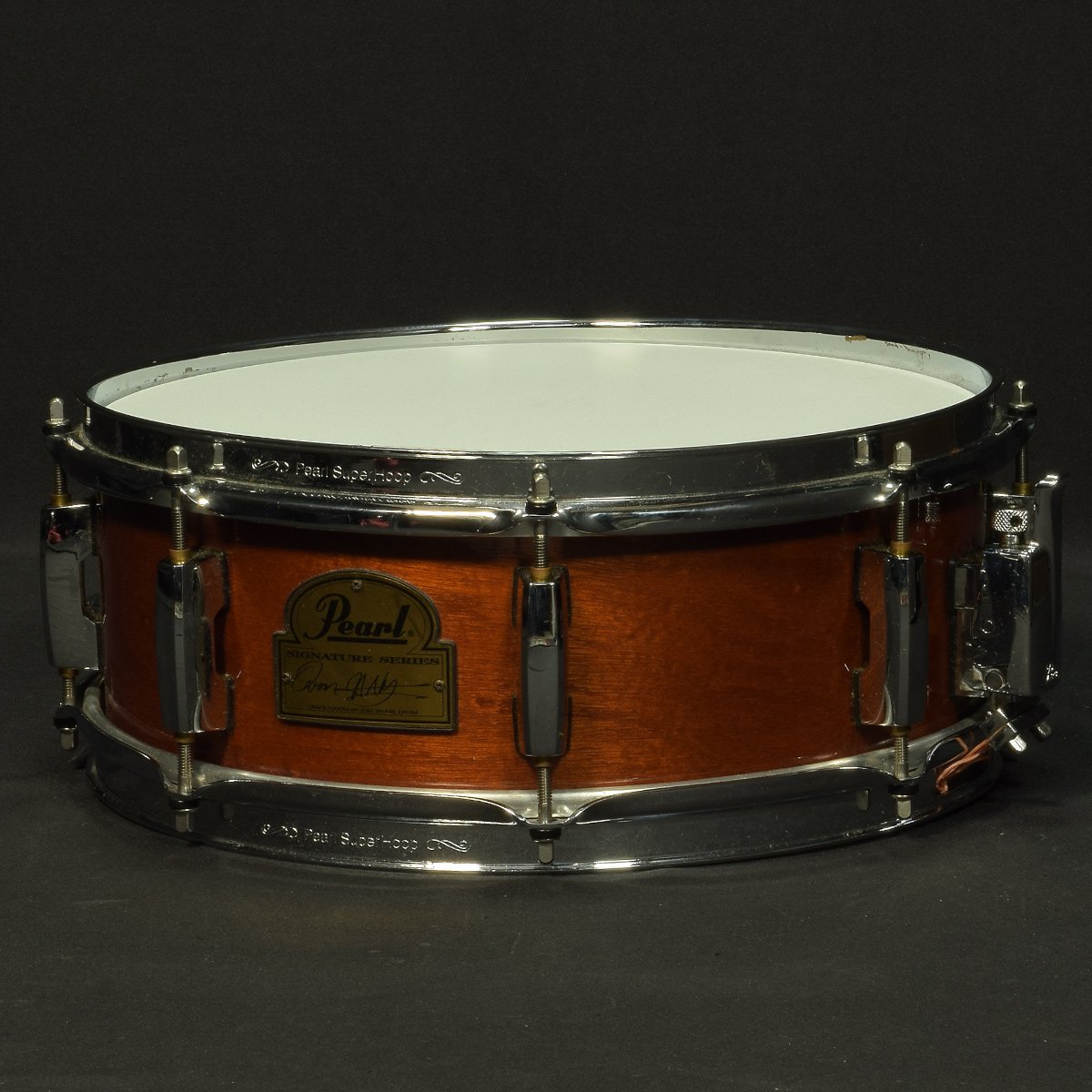 [SN OH6356] USED Pearl Pearl / OH-1350 Omer Hakim Signature Snare Drum [20]