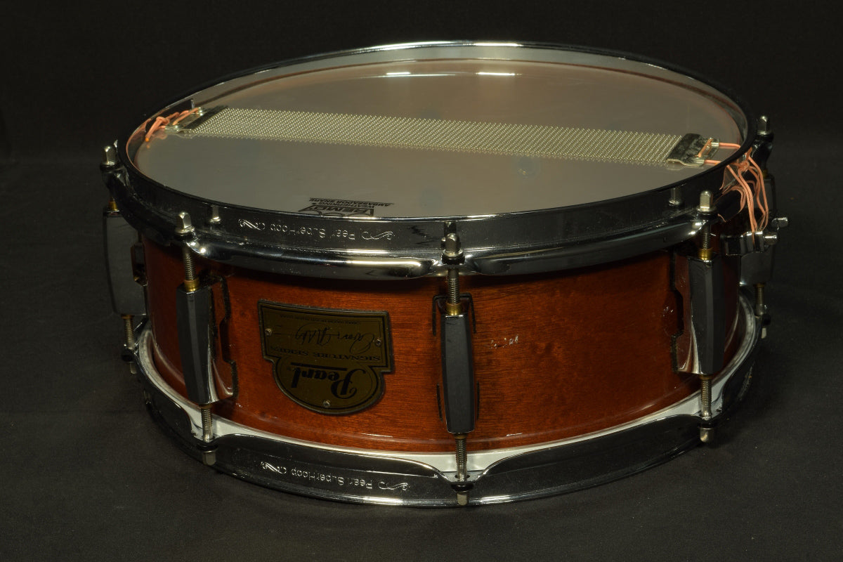 [SN OH6356] USED Pearl Pearl / OH-1350 Omer Hakim Signature Snare Drum [20]