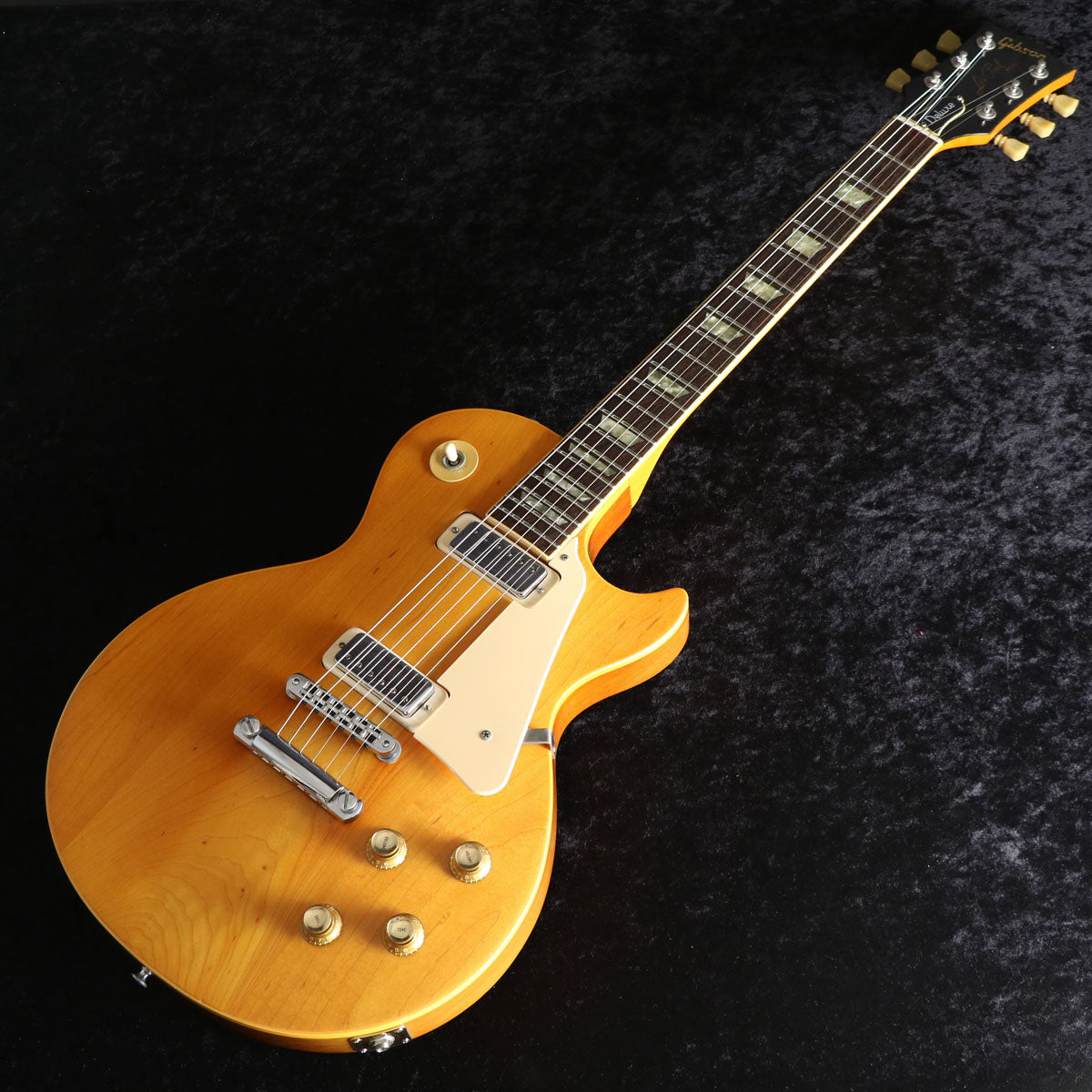 [SN 00137233] USED Gibson USA / Les Paul Deluxe Natural 1976 [03]