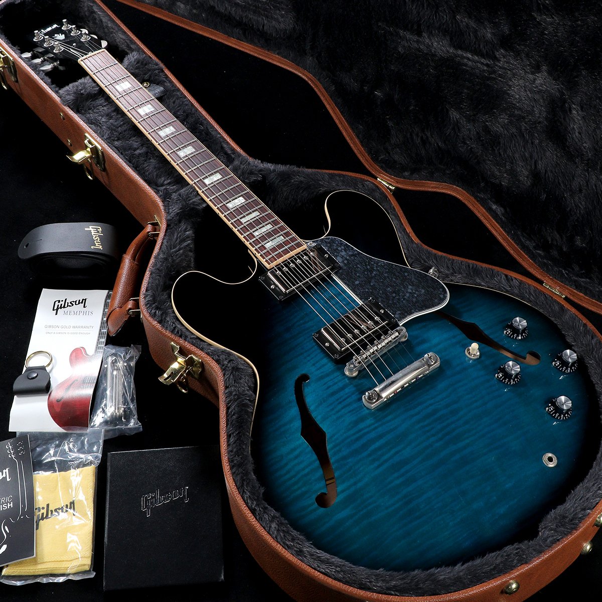 [SN 10249715] USED GIBSON MEMPHIS / ES-335 Figured 2019 Blue Burst [05]