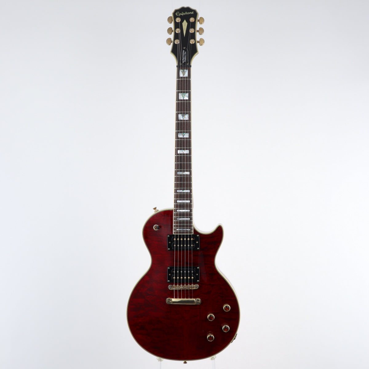 [SN 1302202457] USED Epiphone / Prophecy Les Paul Custom Plus GX Black Cherry [11]