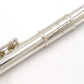 [SN 31941] USED Pearl / Silver Head Flute F-DP/E VO-925/R10K Lip Riser 10K [09]