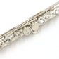 [SN 31941] USED Pearl / Silver Head Flute F-DP/E VO-925/R10K Lip Riser 10K [09]