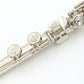 [SN 31941] USED Pearl / Silver Head Flute F-DP/E VO-925/R10K Lip Riser 10K [09]