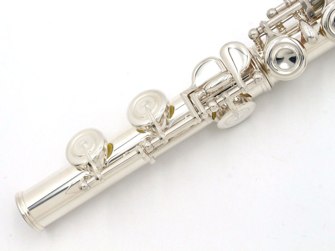 [SN Q89124] USED YAMAHA / Flute YFL-312 current model head tube silver [09]