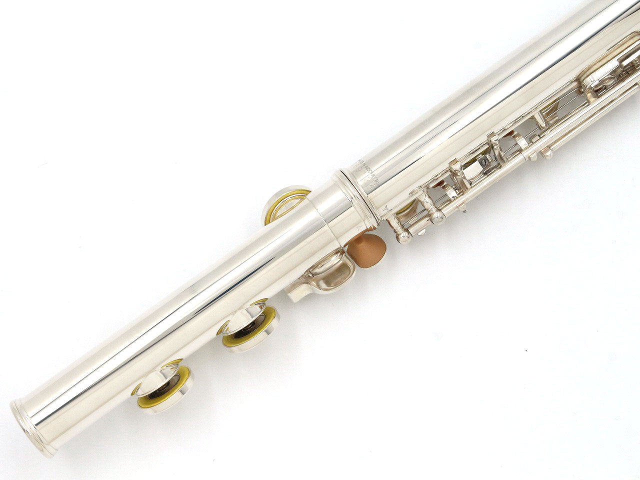 [SN Q89124] USED YAMAHA / Flute YFL-312 current model head tube silver [09]