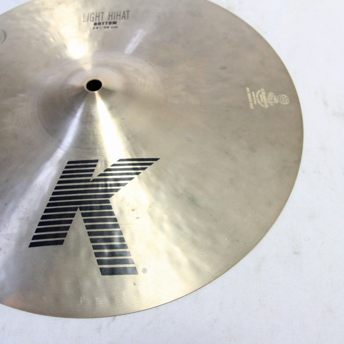 USED ZILDJIAN / K 14inch LIGHT HIHAT 978/1182g [08]