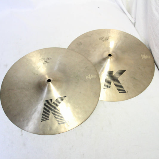 USED ZILDJIAN / K 14inch LIGHT HIHAT 978/1182g [08]