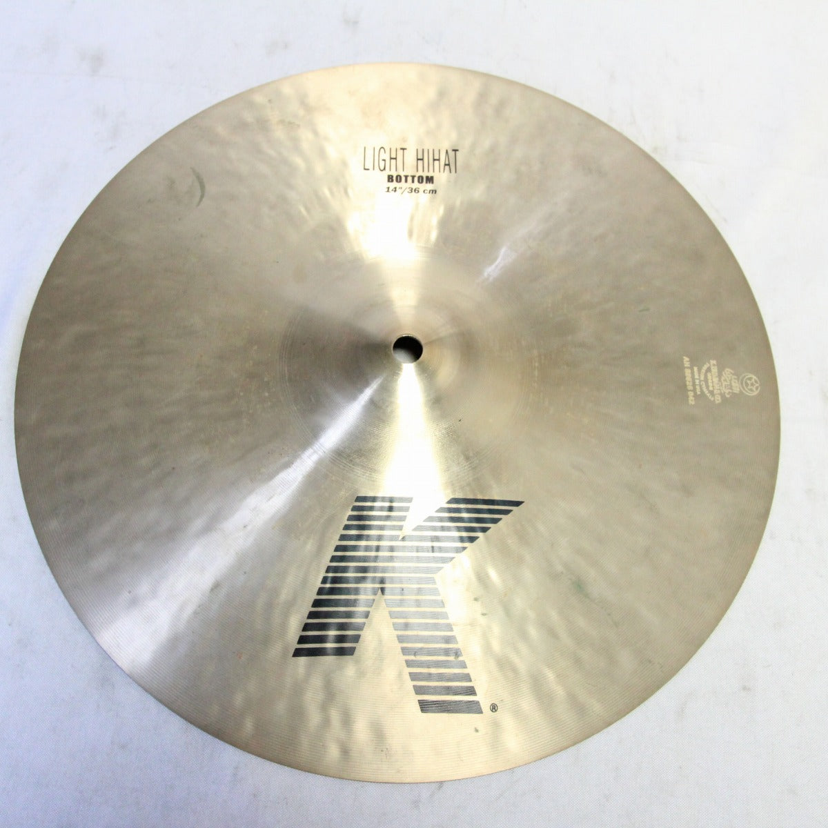 USED ZILDJIAN / K 14inch LIGHT HIHAT 978/1182g [08]