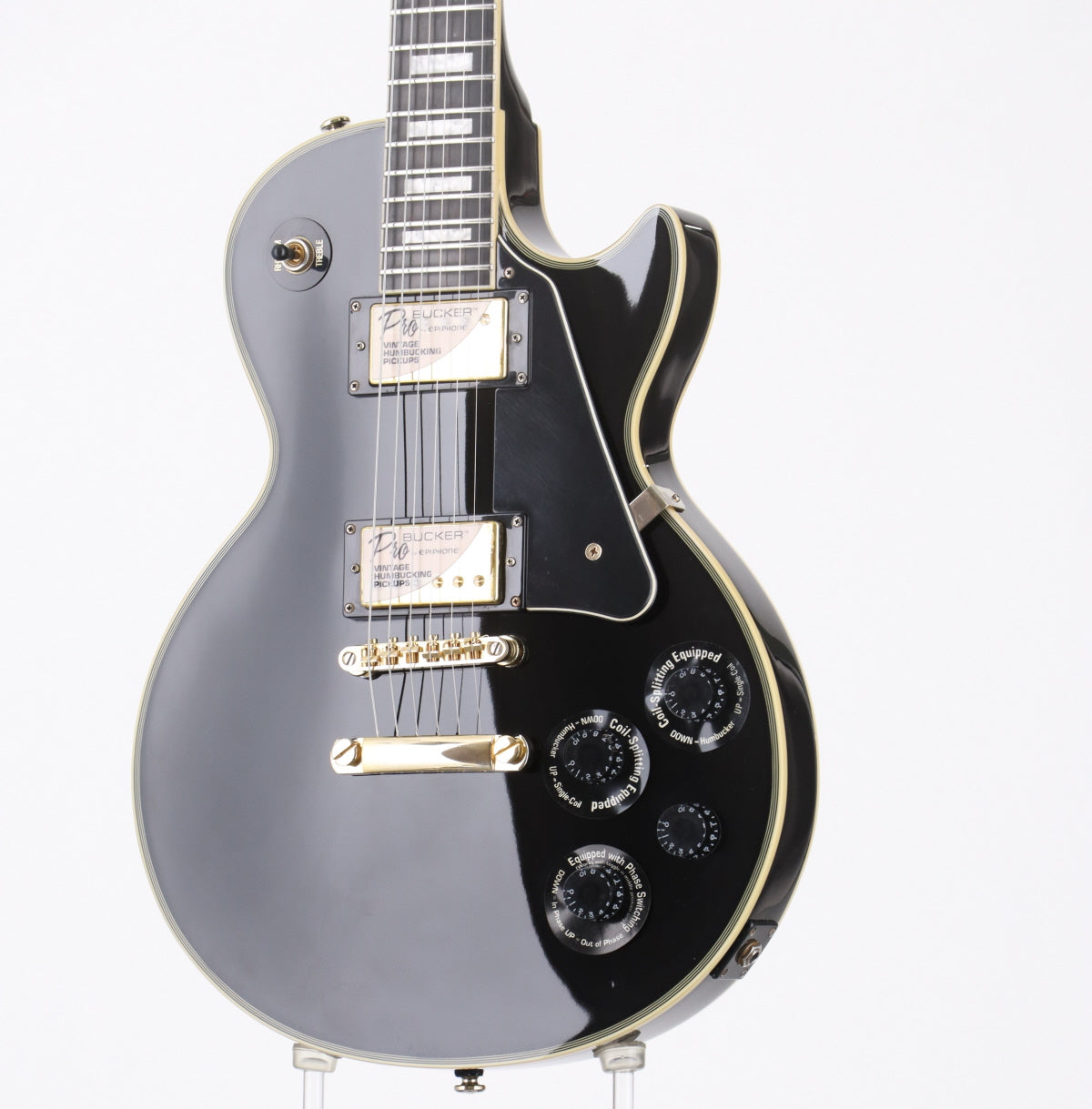 [SN 11301] USED Epiphone / Les Paul Custom Pro Ebony [06]