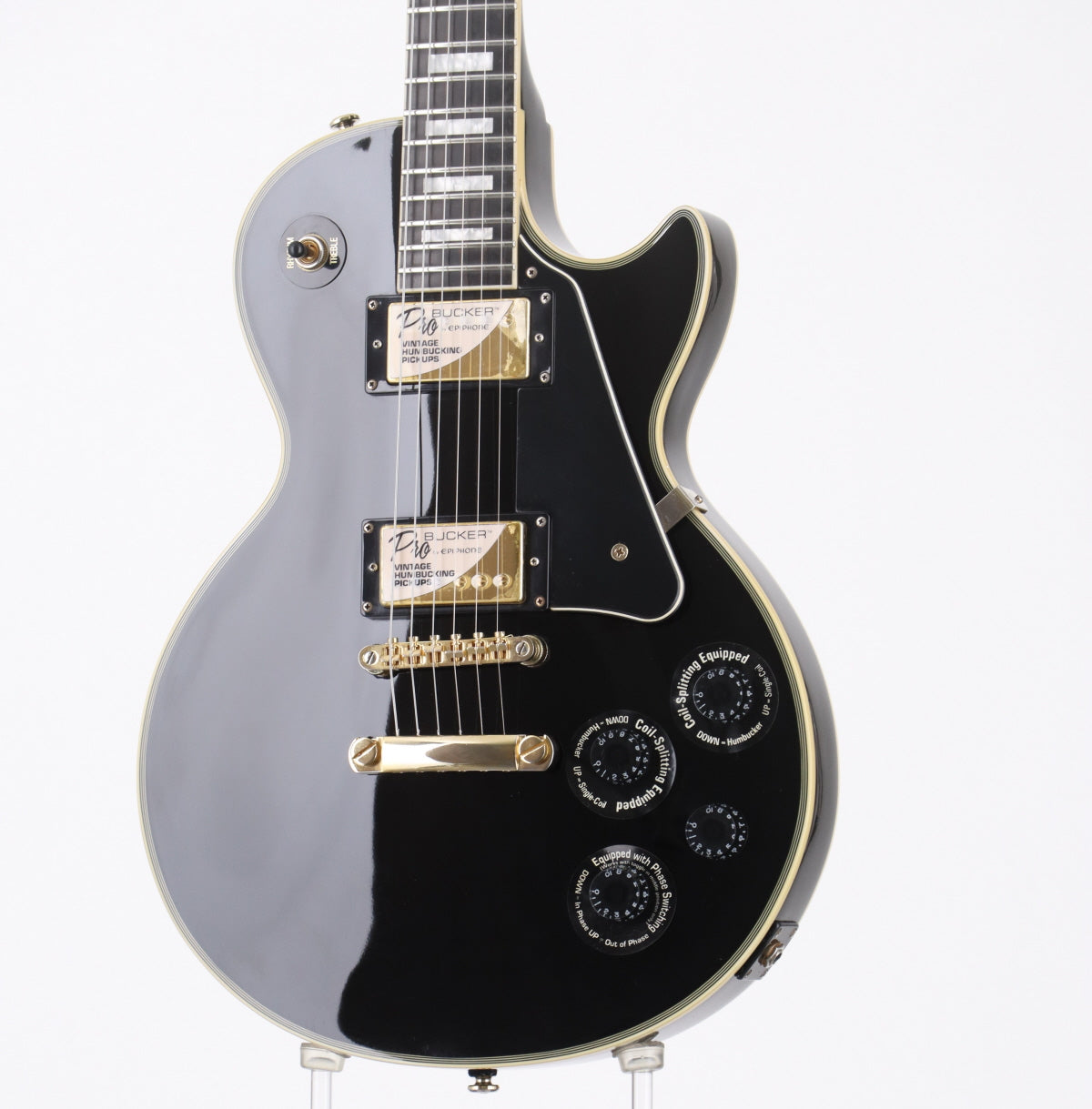 [SN 11301] USED Epiphone / Les Paul Custom Pro Ebony [06]