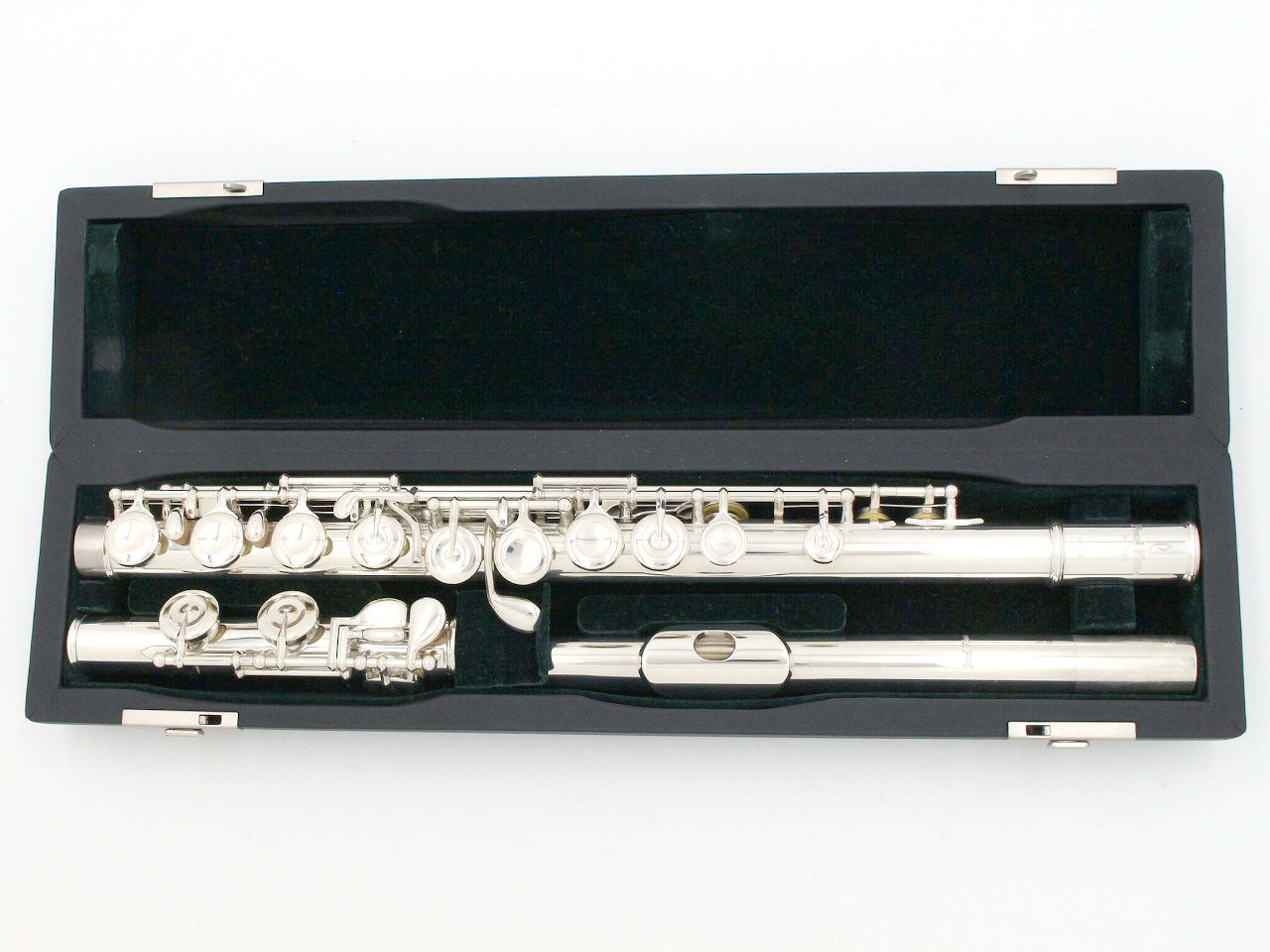 [SN 41635] USED PEARL / Flute PF-665E Silver head tube [09]