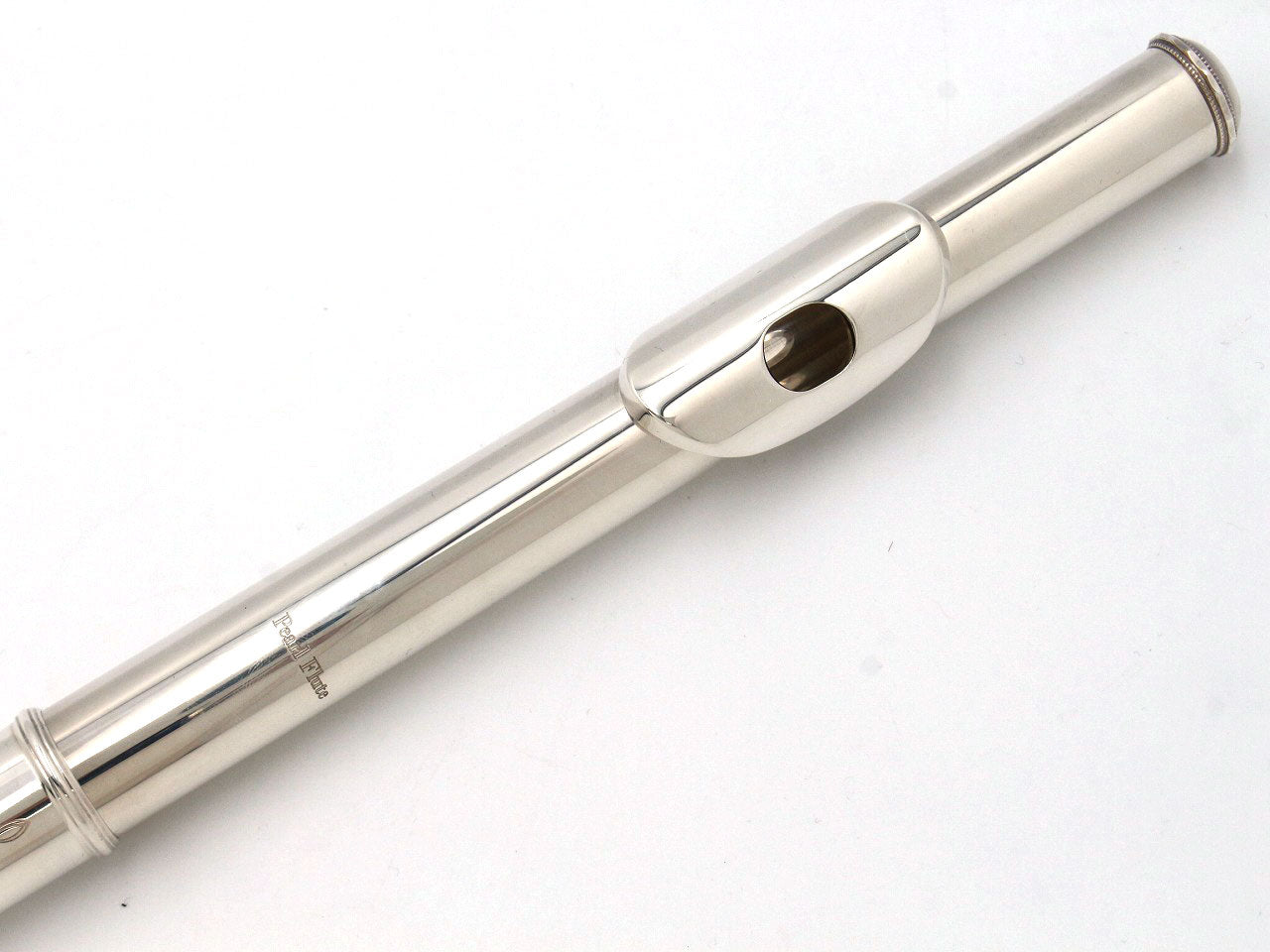 [SN 41635] USED PEARL / Flute PF-665E Silver head tube [09]