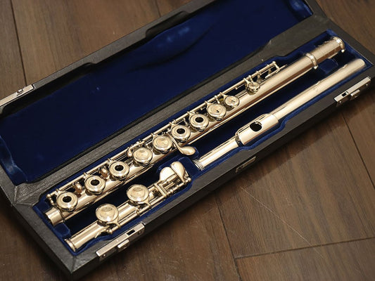 [SN 7925] USED M-R120 Silver Head Flute [10]