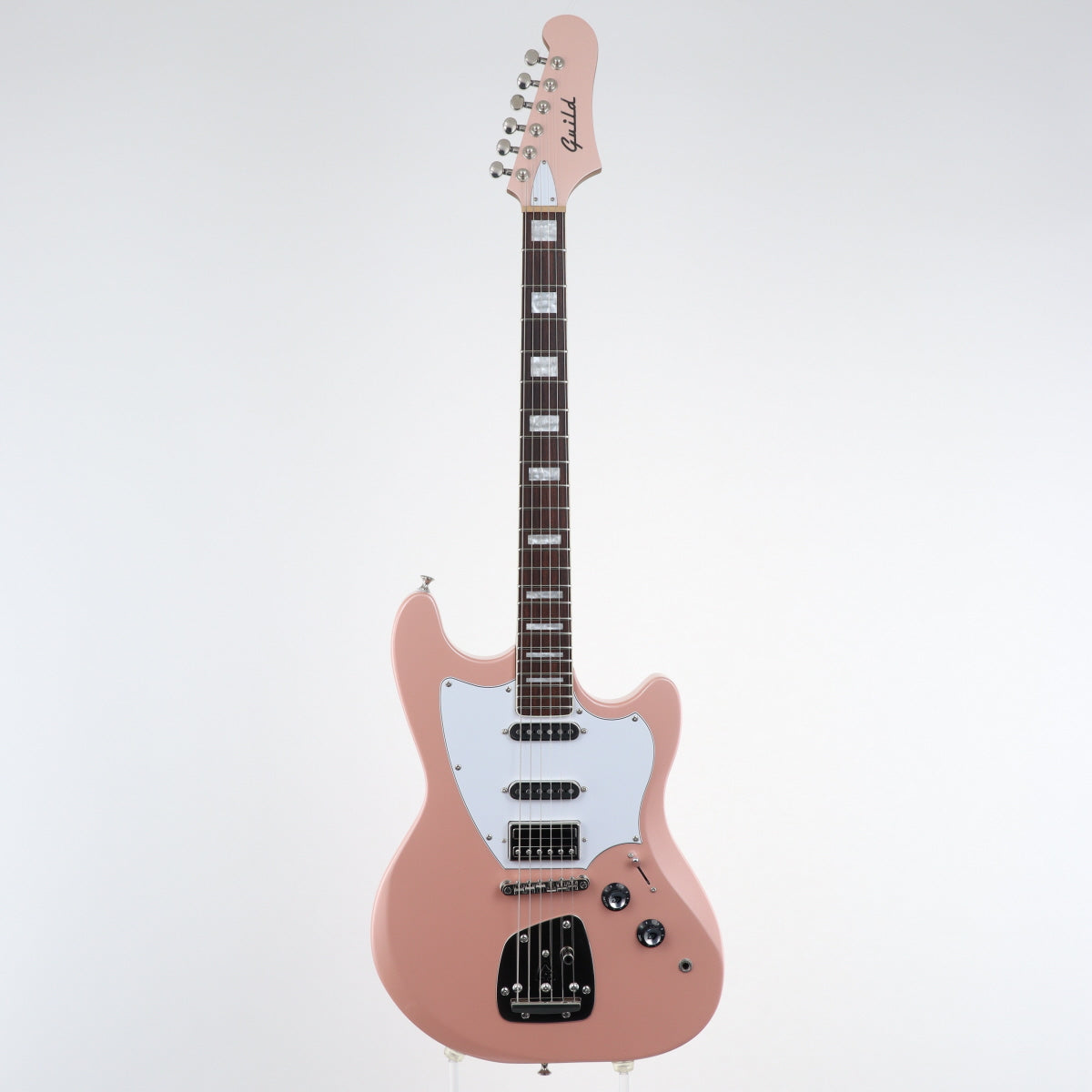 [SN GA4230889] USED Guild / Surfliner Deluxe Rose Quartz Metallic [11]