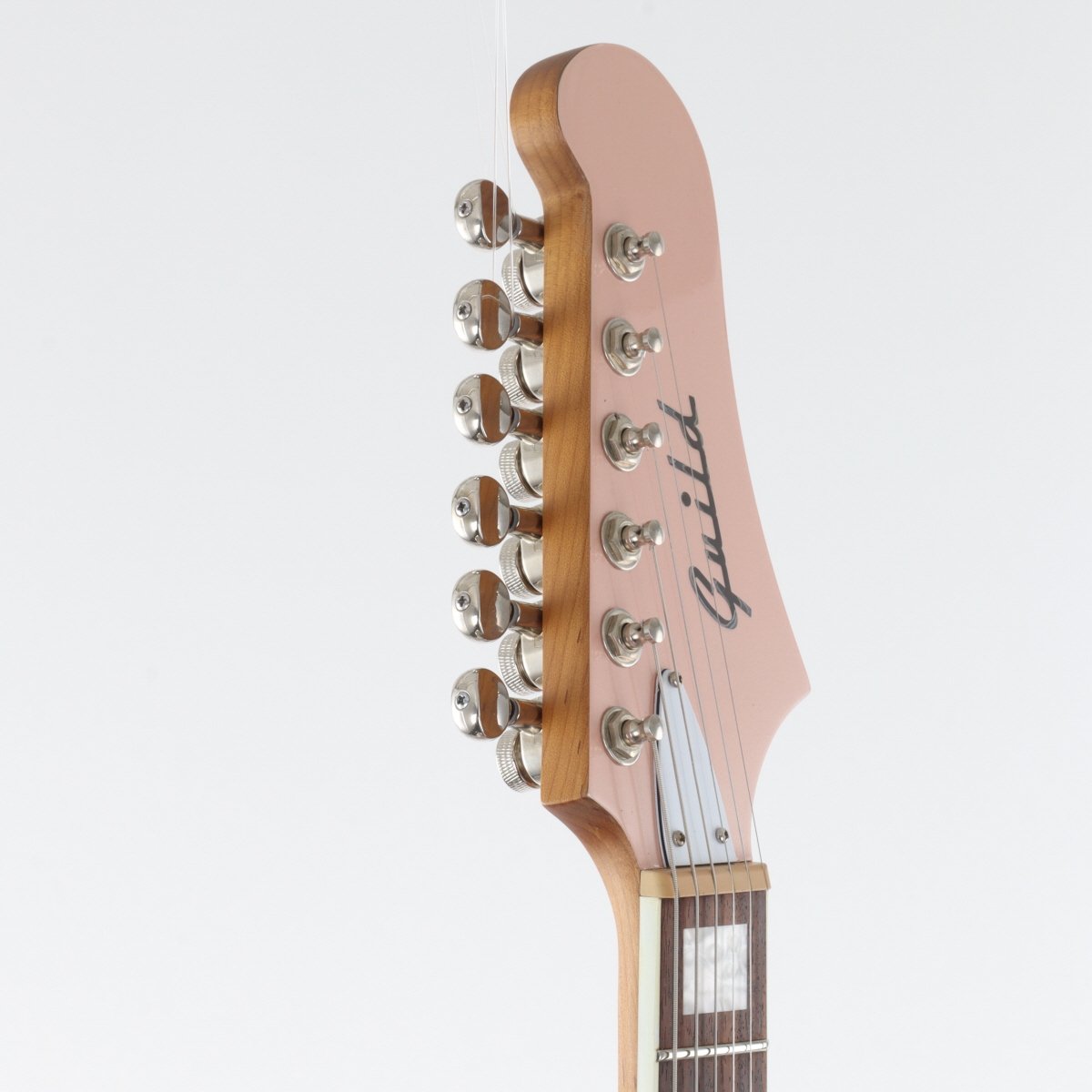 [SN GA4230889] USED Guild / Surfliner Deluxe Rose Quartz Metallic [11]
