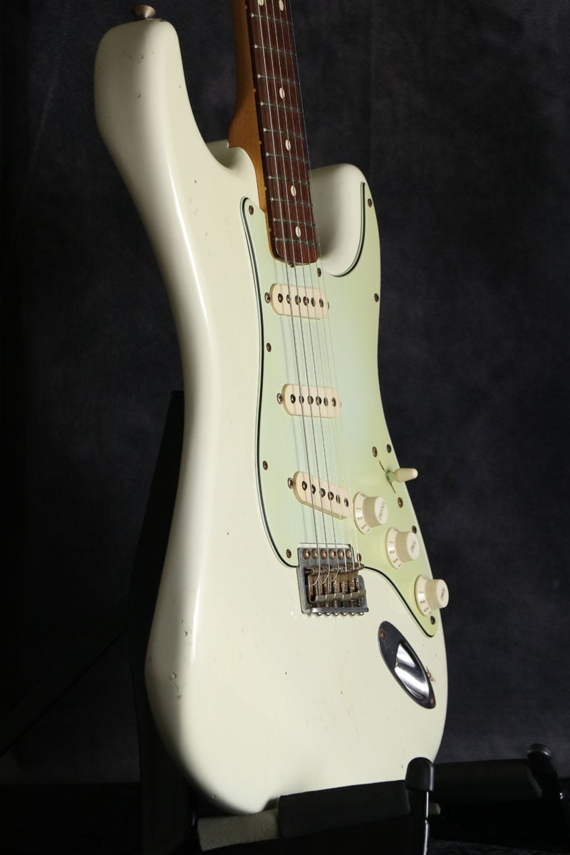 [SN R35126] USED Fender Custom Shop / 1960 Stratocaster Relic Olympic White [03]