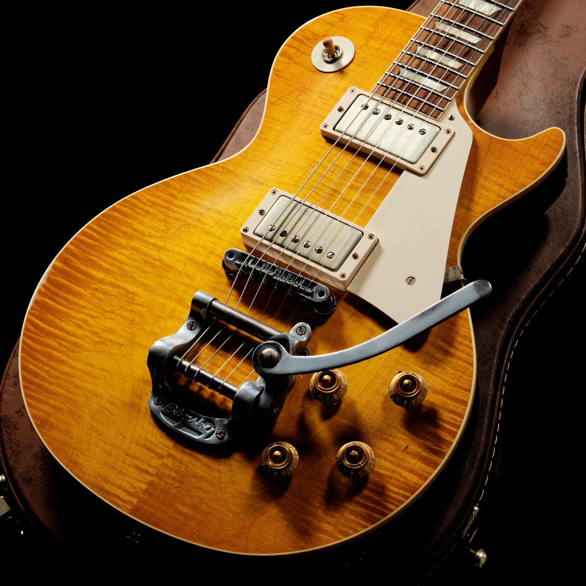 [SN 073] USED GIBSON CUSTOM / Collector's Choice CC#14 1960 Les Paul Standard Reissue aka Waddy Wachtel Burst Aged [05]