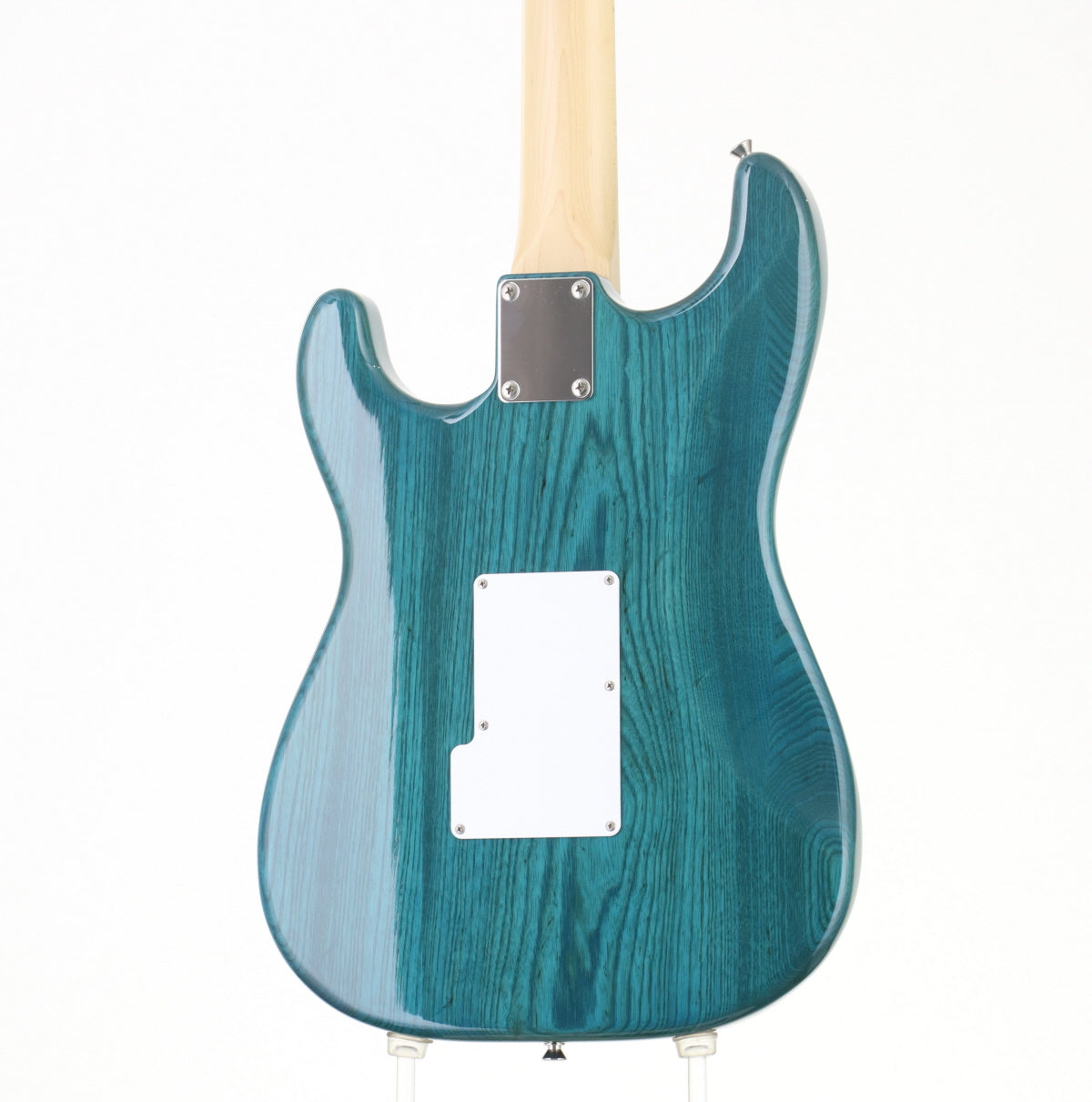 [SN JD19003958] USED FENDER MADE IN JAPAN / Michiya Haruhata Stratocaster Caribbean Blue Trans [05]