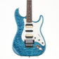 [SN JD19003958] USED FENDER MADE IN JAPAN / Michiya Haruhata Stratocaster Caribbean Blue Trans [05]