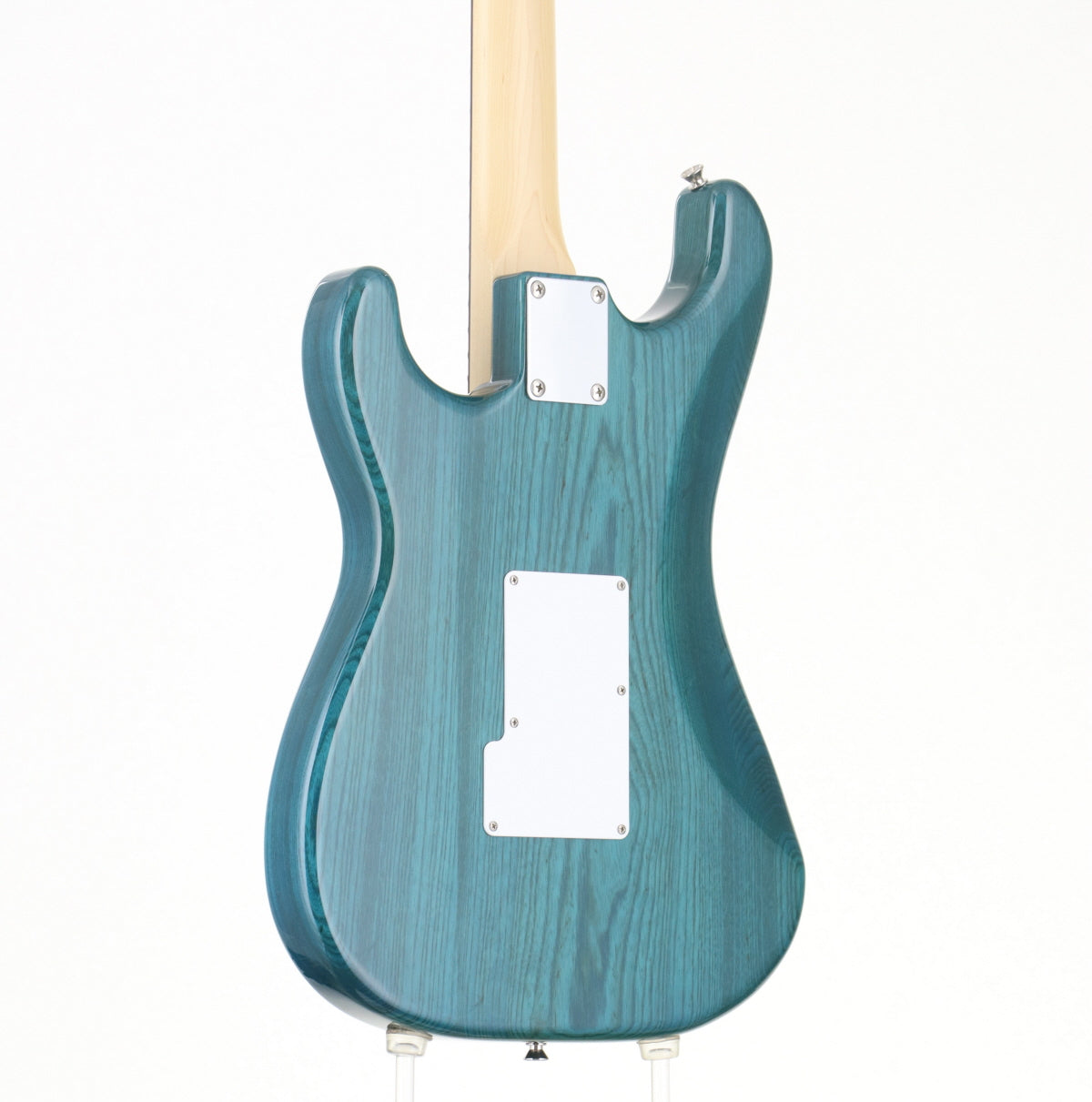 [SN JD19003958] USED FENDER MADE IN JAPAN / Michiya Haruhata Stratocaster Caribbean Blue Trans [05]