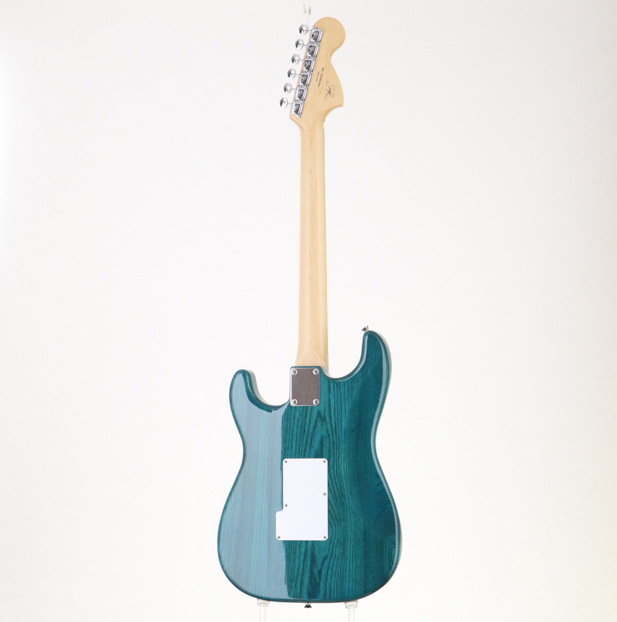 [SN JD19003958] USED FENDER MADE IN JAPAN / Michiya Haruhata Stratocaster Caribbean Blue Trans [05]