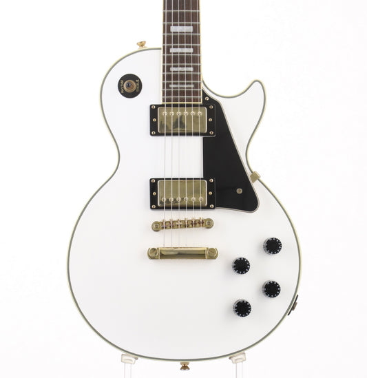 [SN 13091513034] USED EPIPHONE / Les Paul Custom Pro White [10]