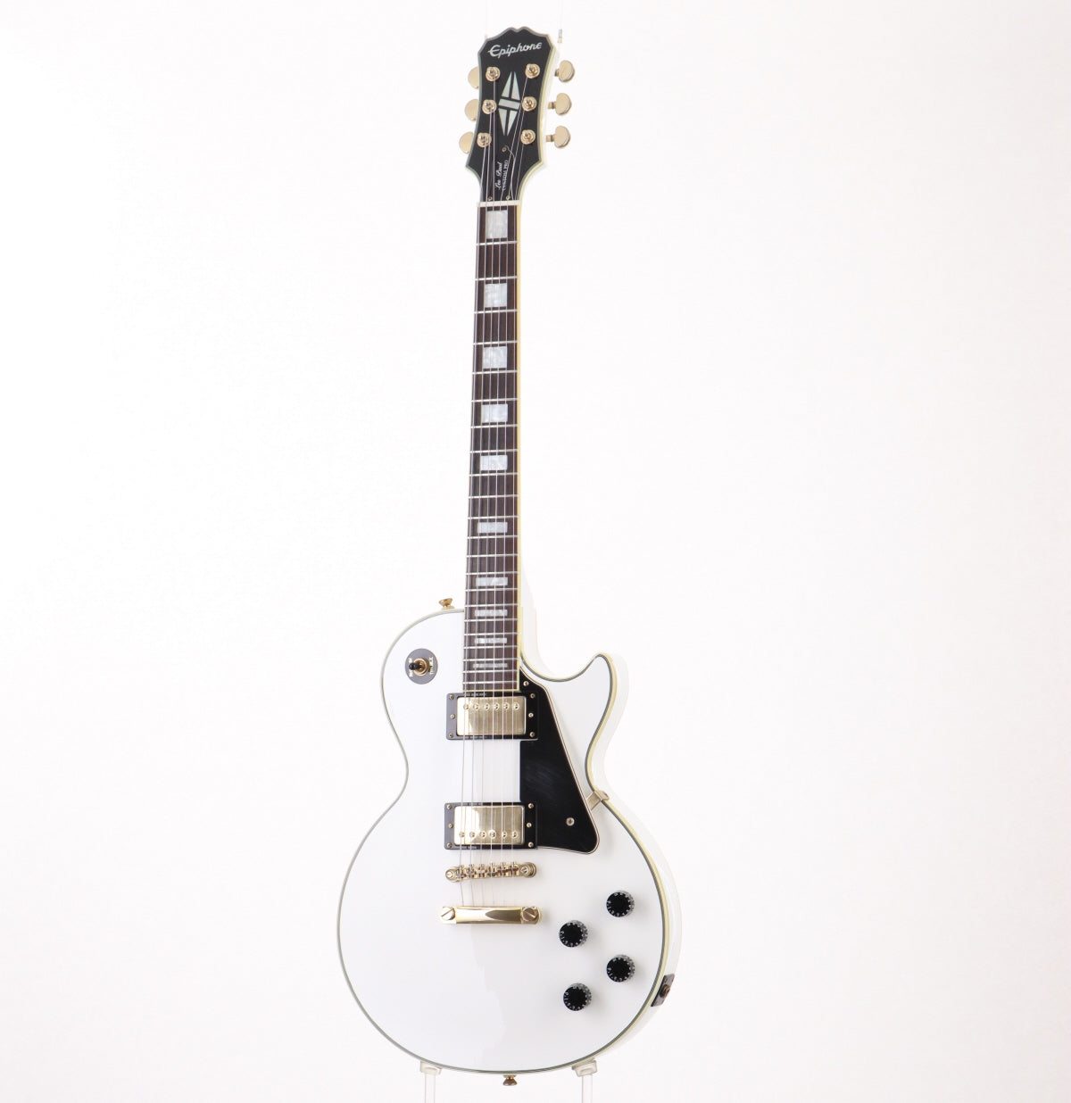 [SN 13091513034] USED EPIPHONE / Les Paul Custom Pro White [10]