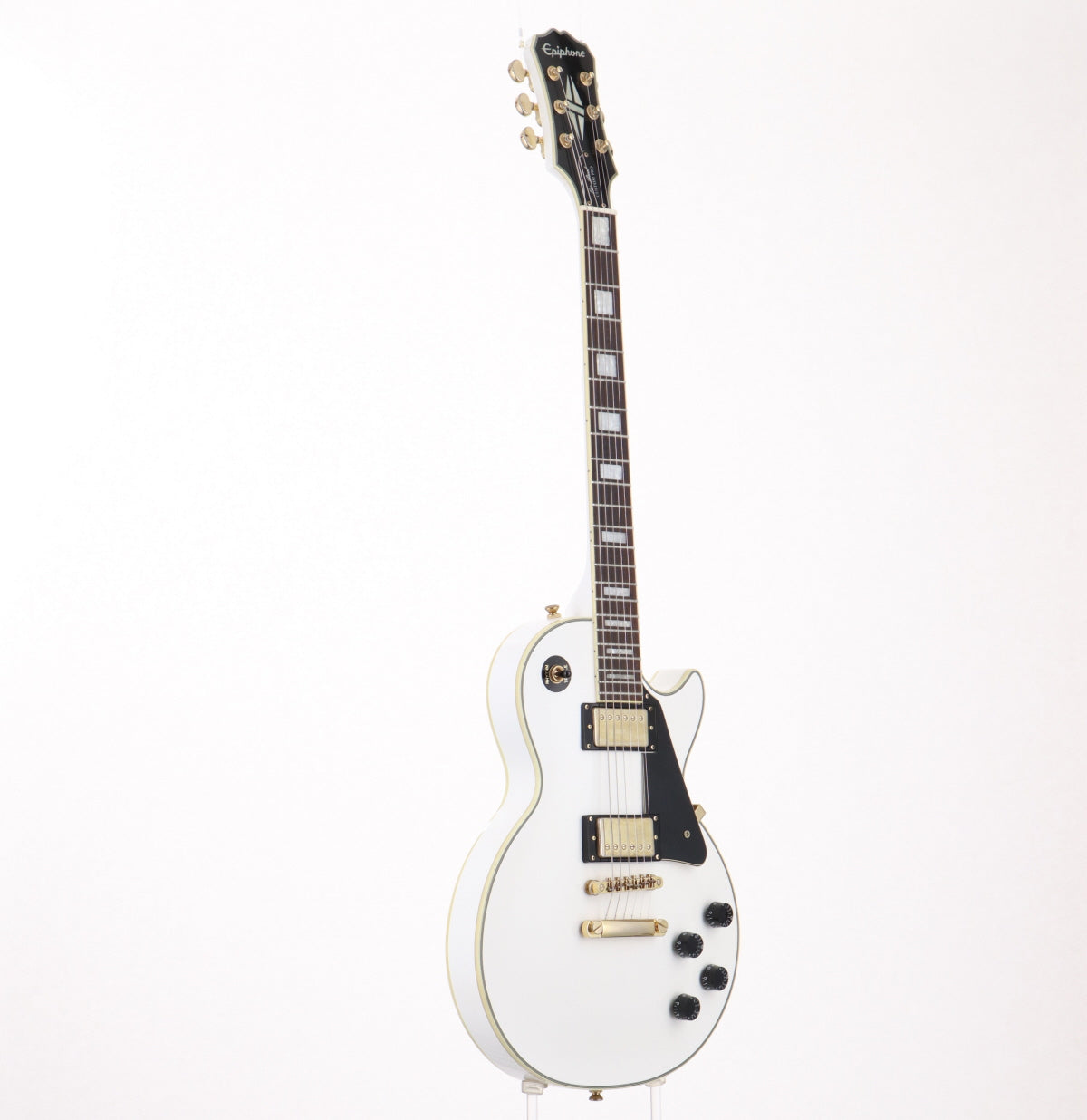 [SN 13091513034] USED EPIPHONE / Les Paul Custom Pro White [10]