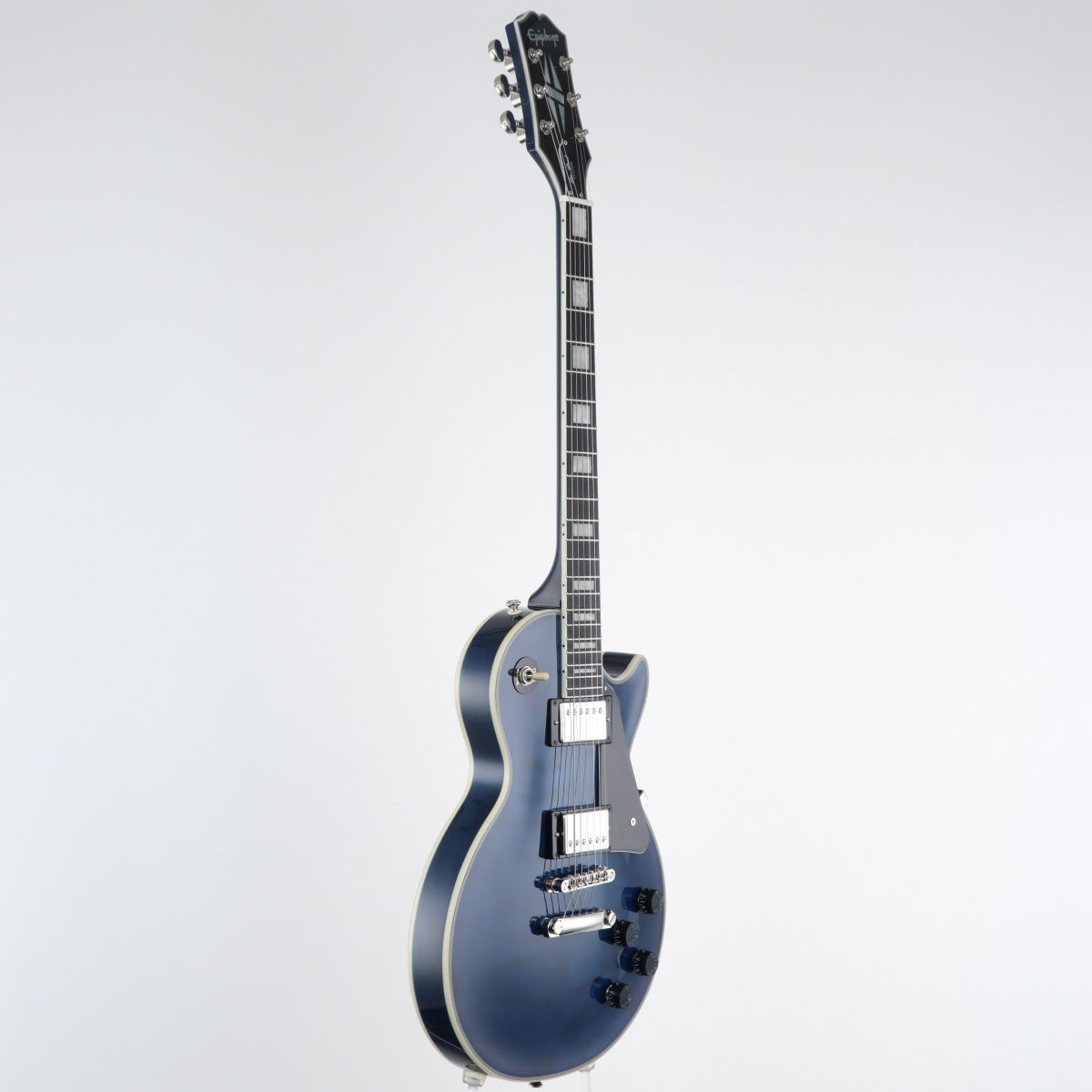 [SN 24011521661] USED Epiphone Epiphone / Inspired by Gibson Les Paul Custom Quilt Viper Blue [20]