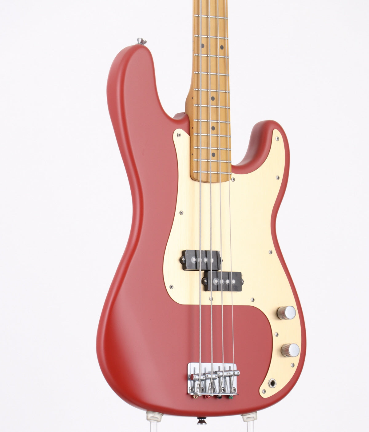 [SN ISSH22000128] USED Squier by Fender / 40th Anniversary Precision Bass Vintage Edition Maple Fingerboard Gold Anodized Pickguard Satin Dakota Red [08]