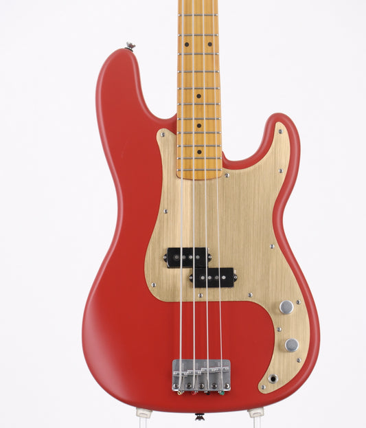 [SN ISSH22000128] USED Squier by Fender / 40th Anniversary Precision Bass Vintage Edition Maple Fingerboard Gold Anodized Pickguard Satin Dakota Red [08]