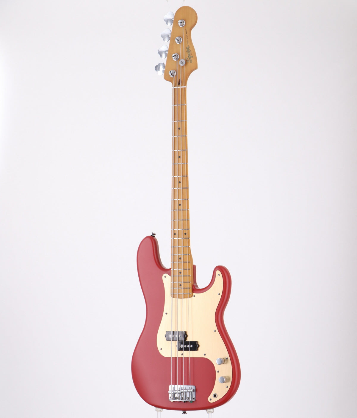 [SN ISSH22000128] USED Squier by Fender / 40th Anniversary Precision Bass Vintage Edition Maple Fingerboard Gold Anodized Pickguard Satin Dakota Red [08]