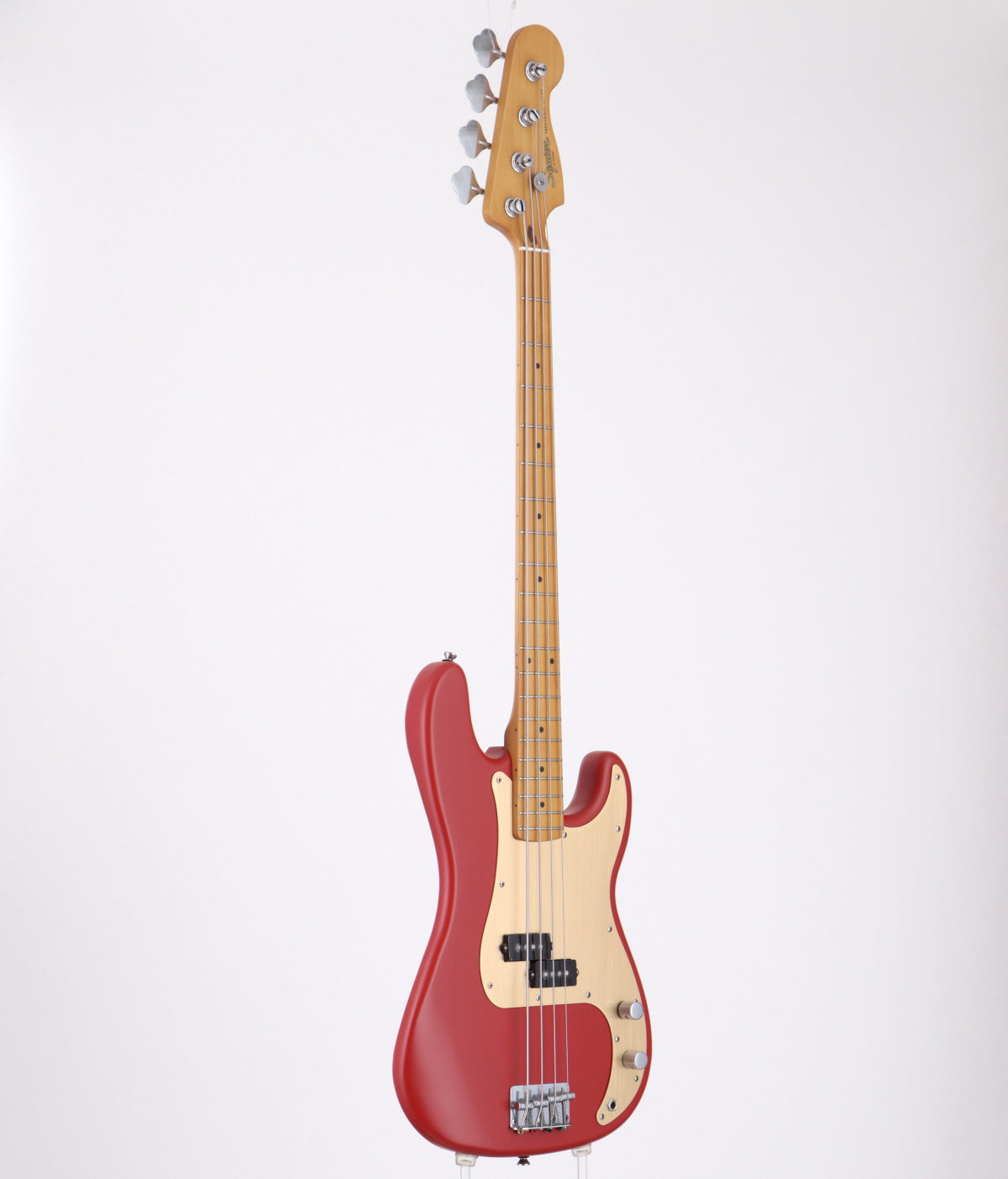 [SN ISSH22000128] USED Squier by Fender / 40th Anniversary Precision Bass Vintage Edition Maple Fingerboard Gold Anodized Pickguard Satin Dakota Red [08]