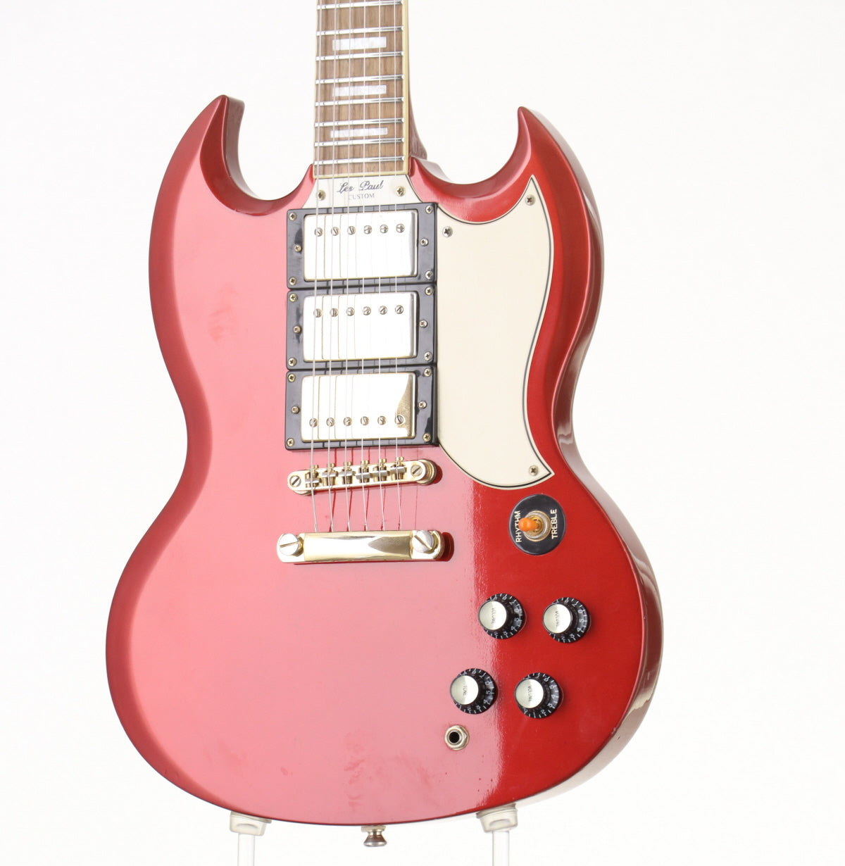 [SN EE06090027] USED Epiphone / G-400 Custom YEC Metallic Red [2006/3.44kg] Epiphone Electric Guitar G400 [08]