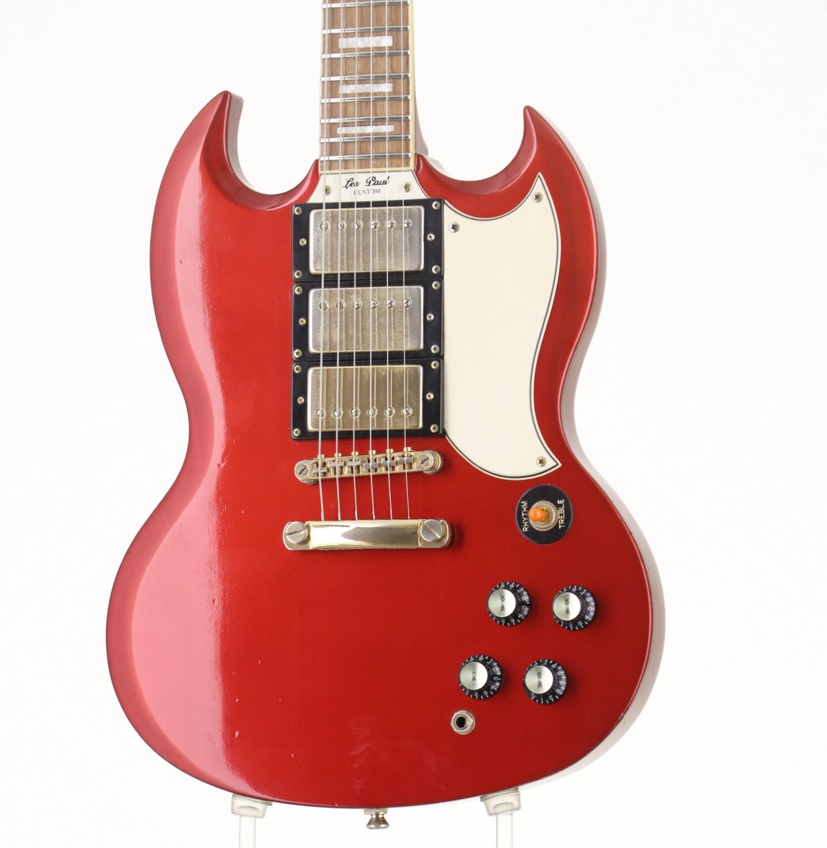 [SN EE06090027] USED Epiphone / G-400 Custom YEC Metallic Red [2006/3.44kg] Epiphone Electric Guitar G400 [08]