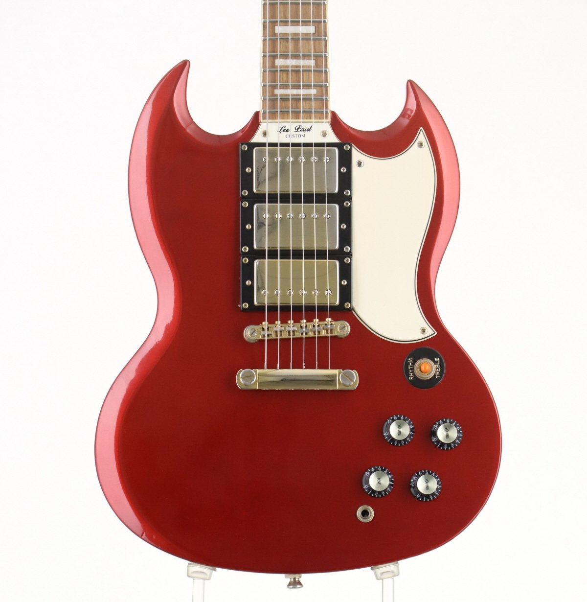 [SN EE06090027] USED Epiphone / G-400 Custom YEC Metallic Red [2006/3.44kg] Epiphone Electric Guitar G400 [08]