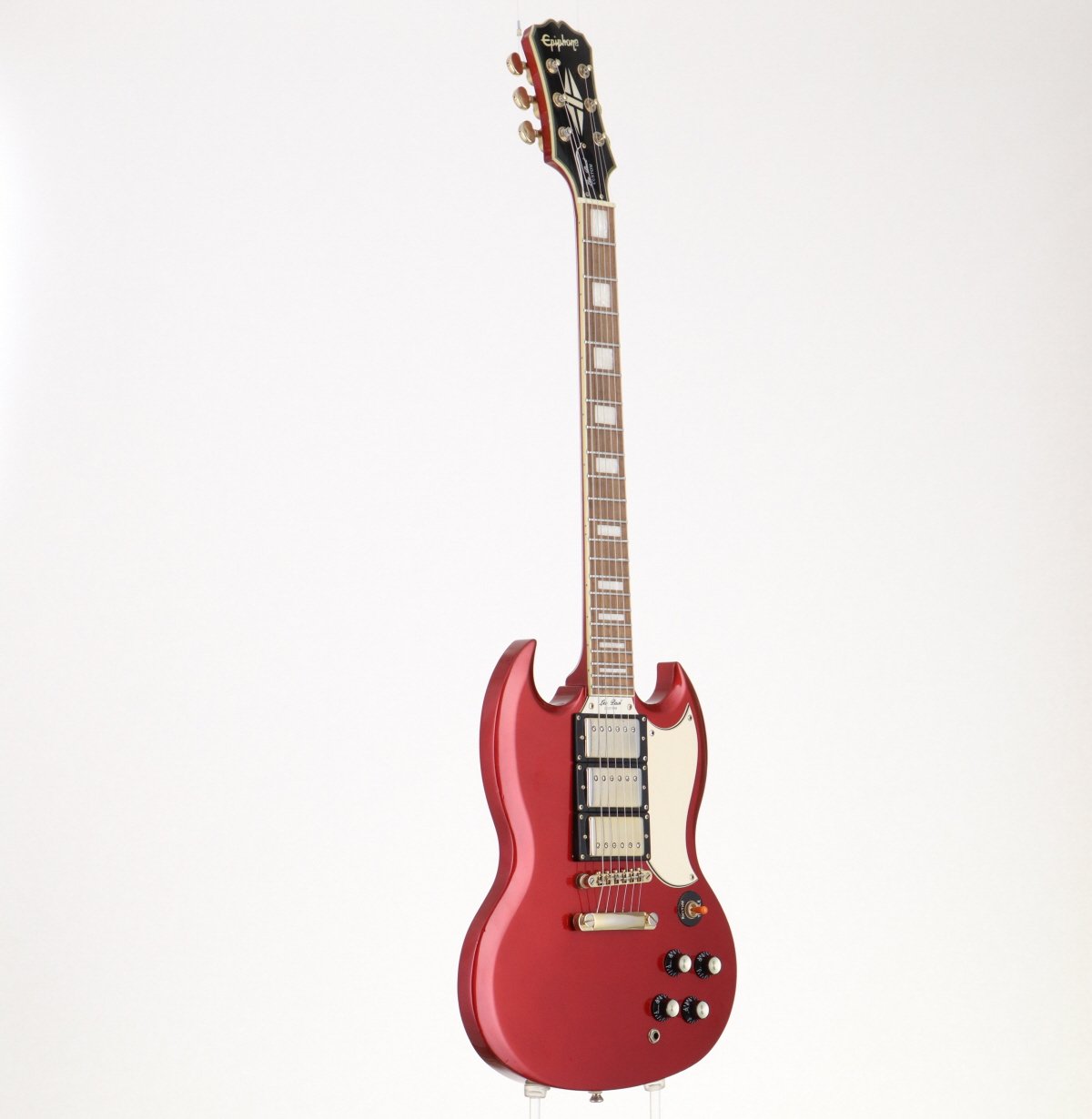 [SN EE06090027] USED Epiphone / G-400 Custom YEC Metallic Red [2006/3.44kg] Epiphone Electric Guitar G400 [08]