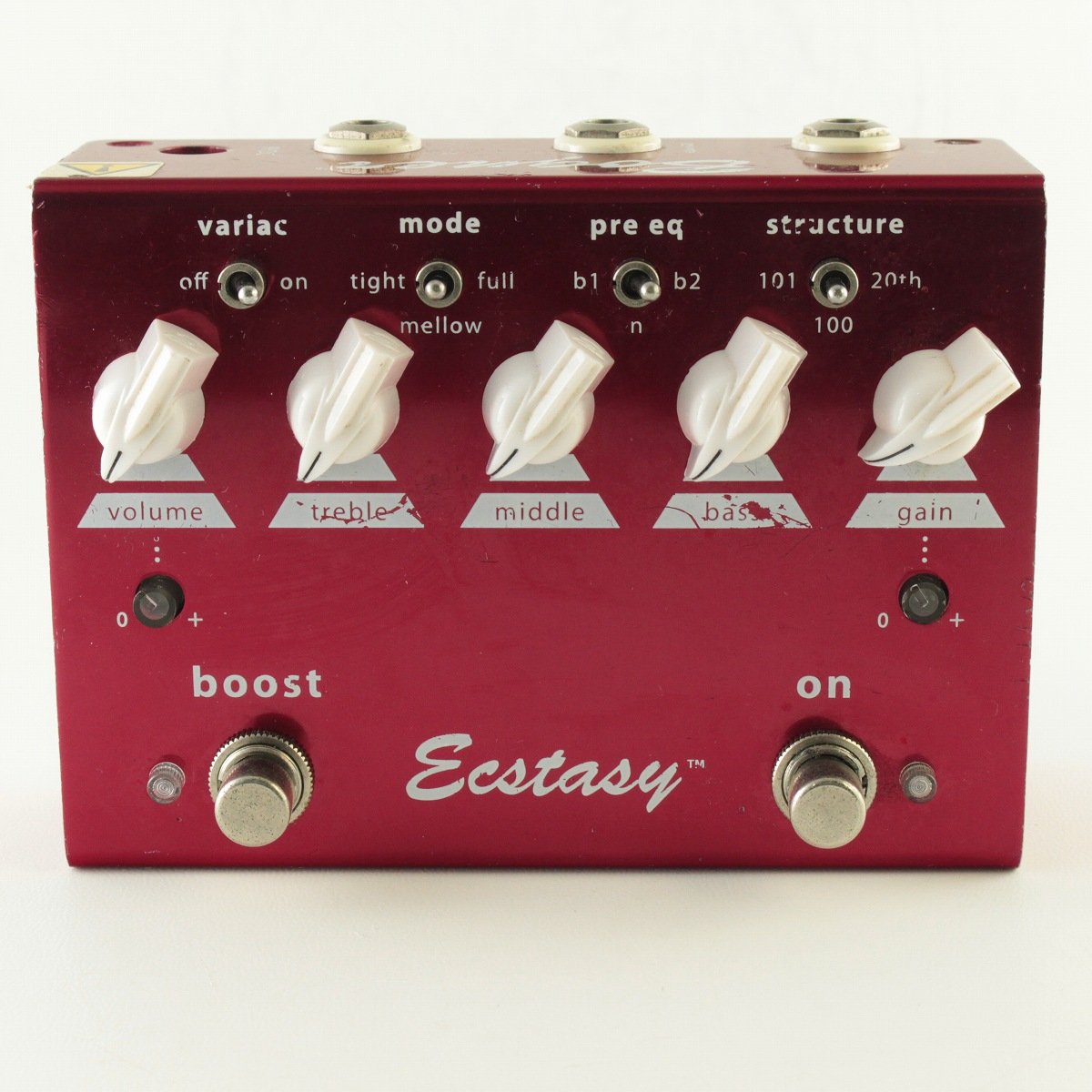 USED BOGNER / Ecstasy Red Pedal [03 – Ishibashi Music Corporation.