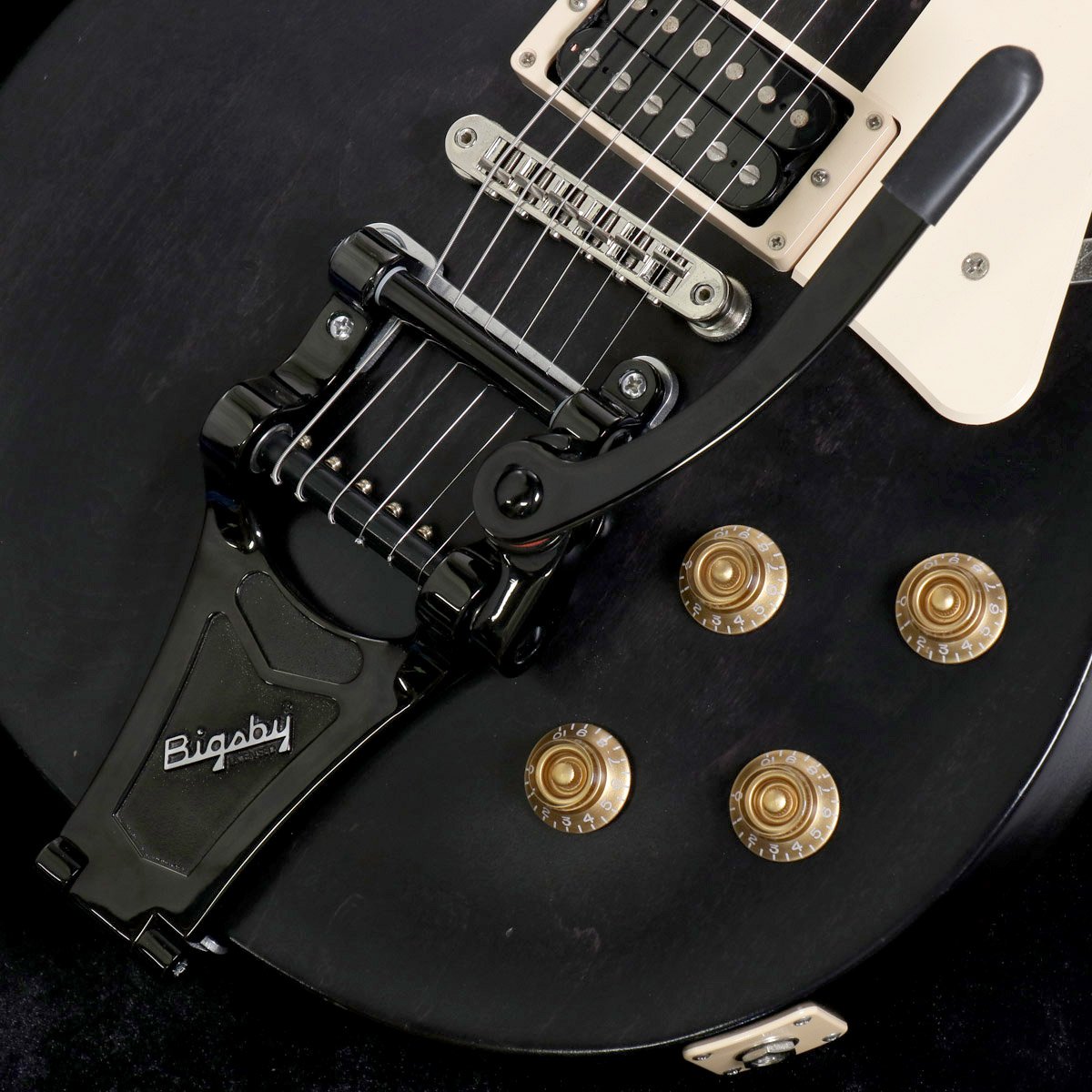 [SN 190042361] USED Gibson USA / Les Paul Studio Tribute Bigsby MOD Satin Ebony [2019/3.97kg] Gibson [08]