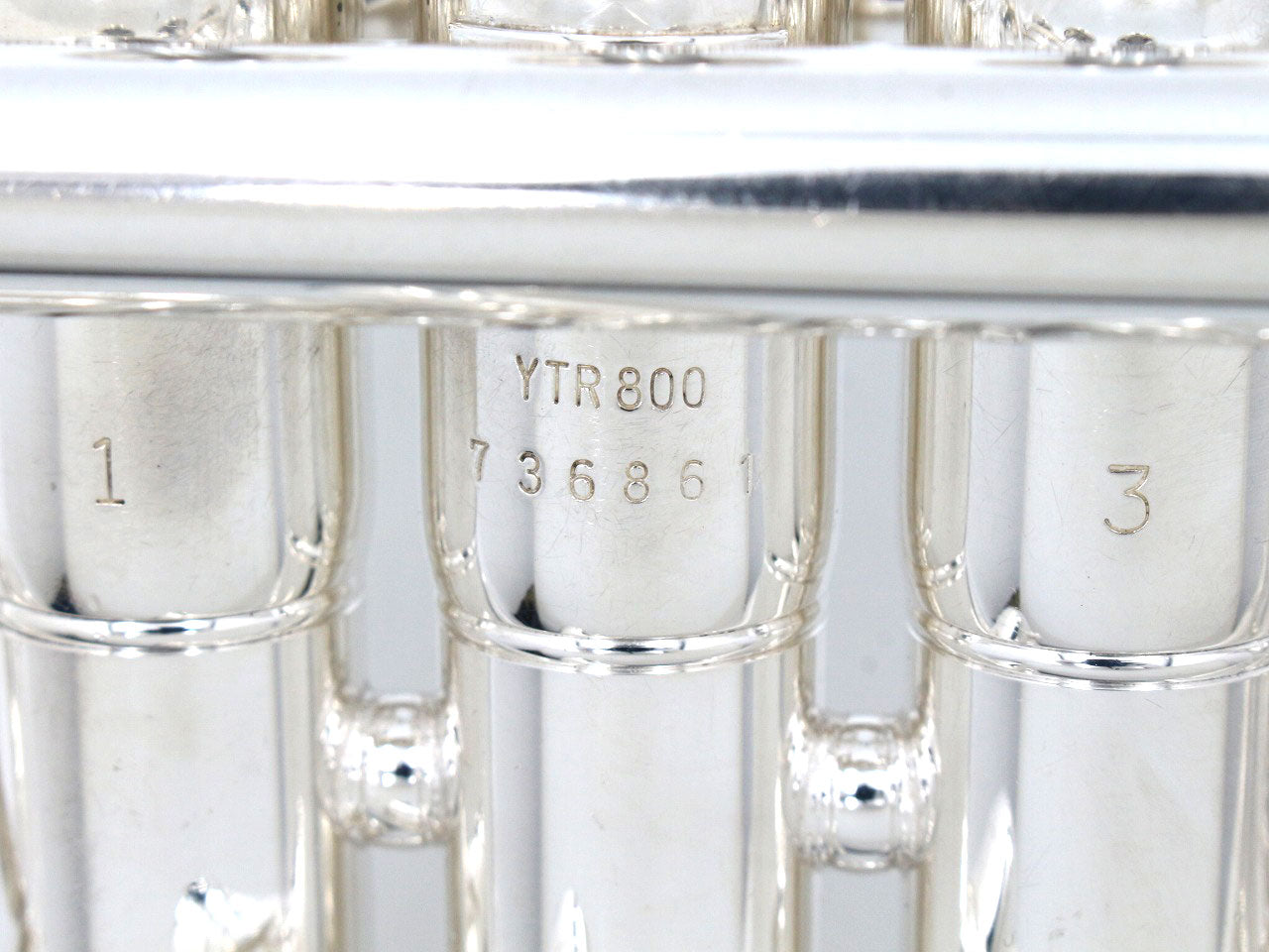 [SN 736861] USED YAMAHA / Trumpet YTR-800S Silver plated finish [09]