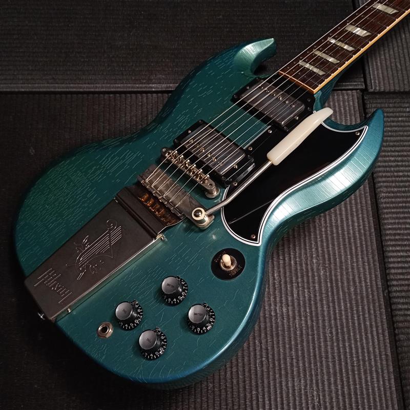 [SN 300834] USED Gibson Custom Shop / Murphy Lab 1964 SG Standard w/Maestro Vibrola Ultra Light Aged Pelham Blue -2023- [04]