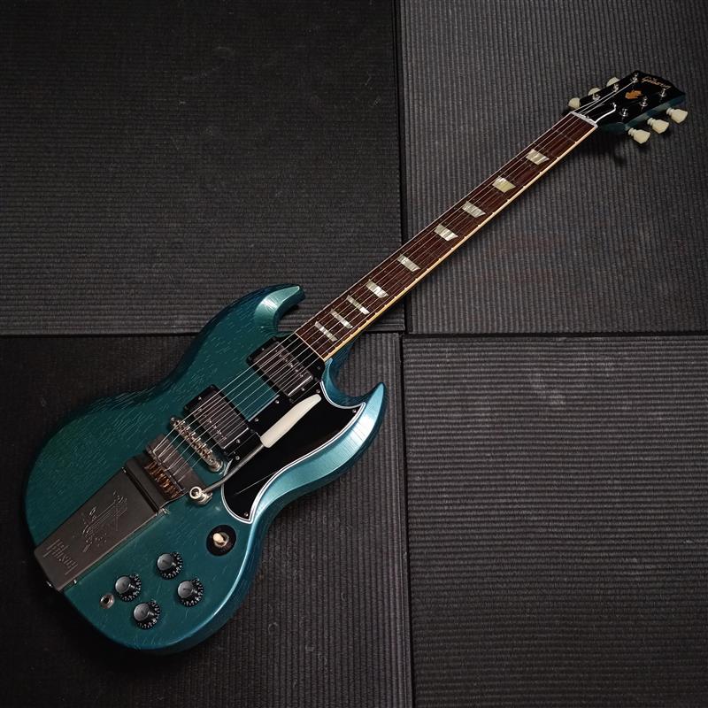 [SN 300834] USED Gibson Custom Shop / Murphy Lab 1964 SG Standard w/Maestro Vibrola Ultra Light Aged Pelham Blue -2023- [04]