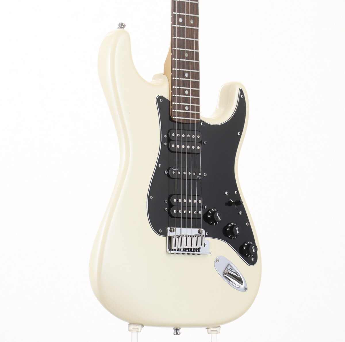 [SN US13058486] USED Fender Usa / American Deluxe ST HSH with Modern Twin Head Humbucker Olympic Pearl [03]